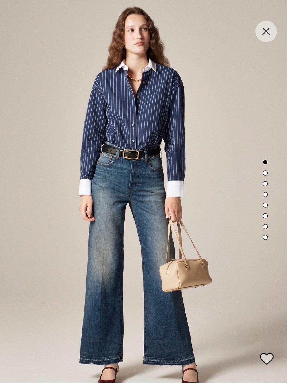 NWOT J.Crew Denim Trouser